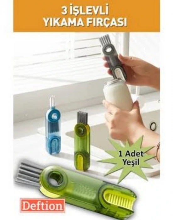Silikon Bardak Temizleyici 3 İn 1