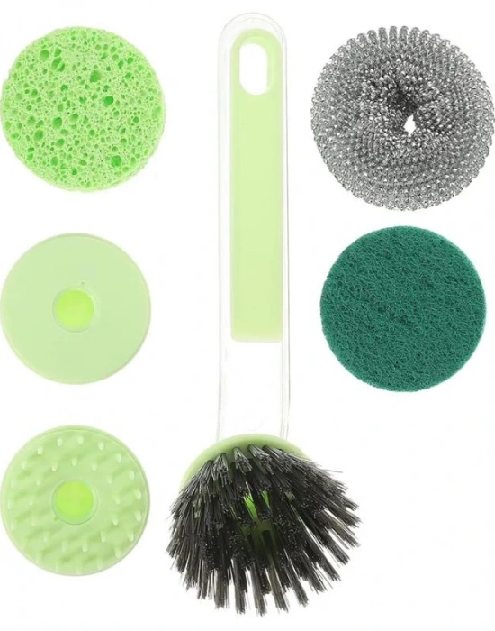 Brt Çok Amaçlı Yedek Başlıklı Mutfak Bulaşık Fırçası