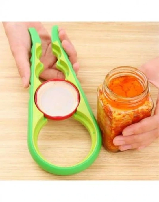 Pratik Silikon Kaymaz Konserve Kavanoz Ve Şişe Kapak Açacağı