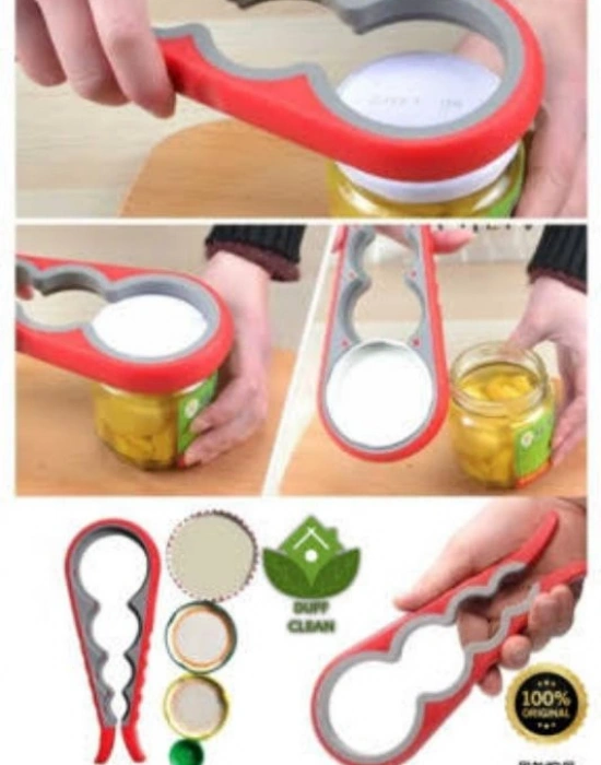 Pratik Silikon Kaymaz Konserve Kavanoz Ve Şişe Kapak Açacağı