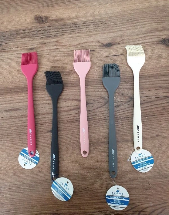 İvory Silikon Yumurta Fırçası Pembe