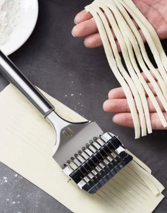 Metal Hamur Kesme Aparatı Erişte Kesici