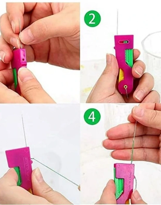 Uzun İğne İplik Geçirme Aparatı İğnematik