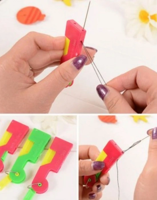 Uzun İğne İplik Geçirme Aparatı İğnematik