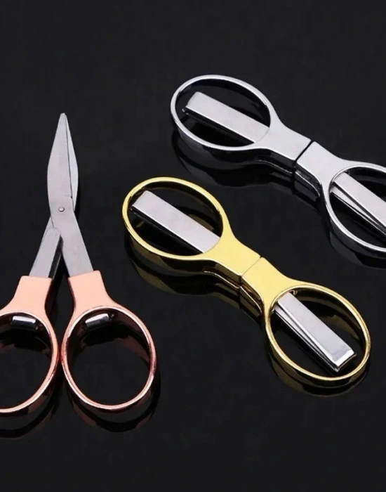 Çok Amaçlı Katlanır Makas ( Dikiş ) Gümüş