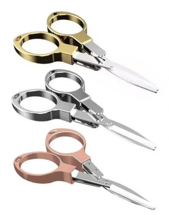 Çok Amaçlı Katlanır Makas ( Dikiş ) Gold