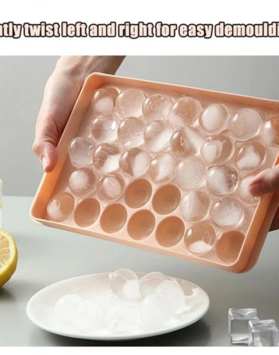 Küre Buz Kalıbı Yuvarlak 33Lü Mini