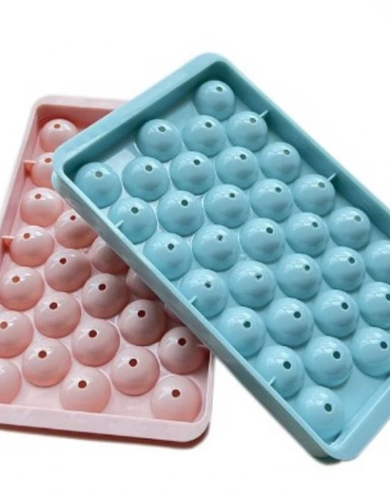 Küre Buz Kalıbı Yuvarlak 33Lü Mini