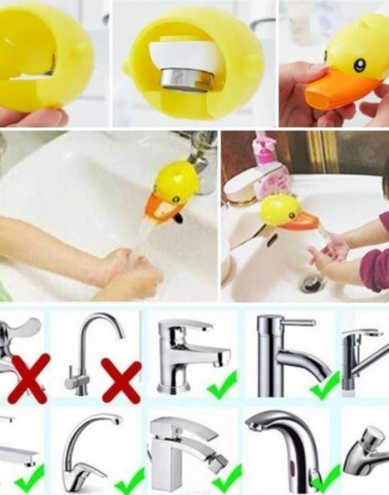Ördek Şeklinde Musluk Uzatıcı