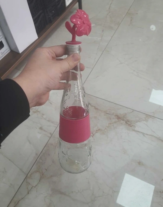 Çiçek Başlı Şişe Yağlık
