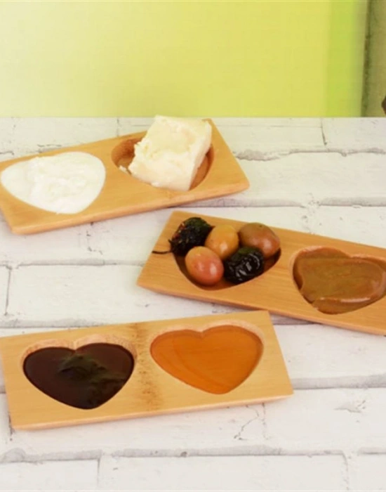 3Lü Kalp Sosluk Bambu