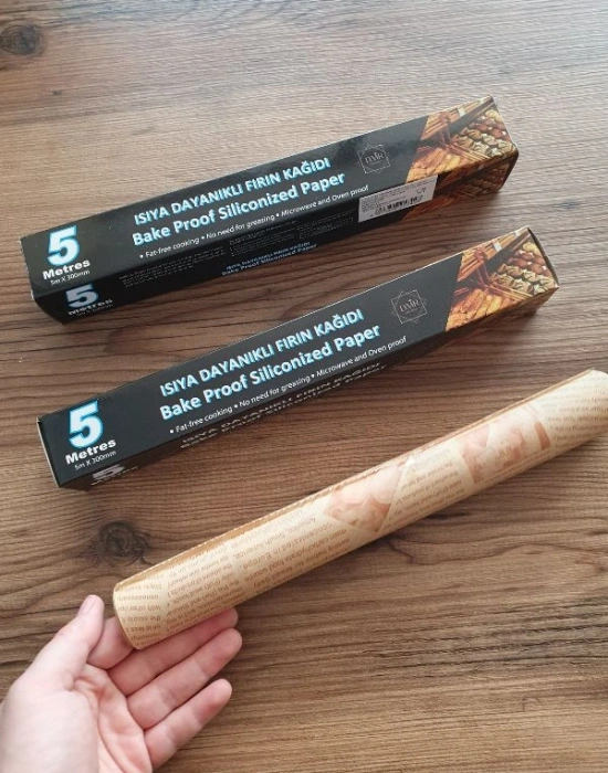 Isıya Dayanıklı Fırın Kağıdı Rulo