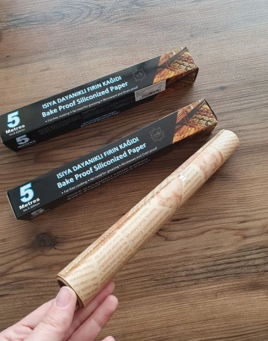 Isıya Dayanıklı Fırın Kağıdı Rulo