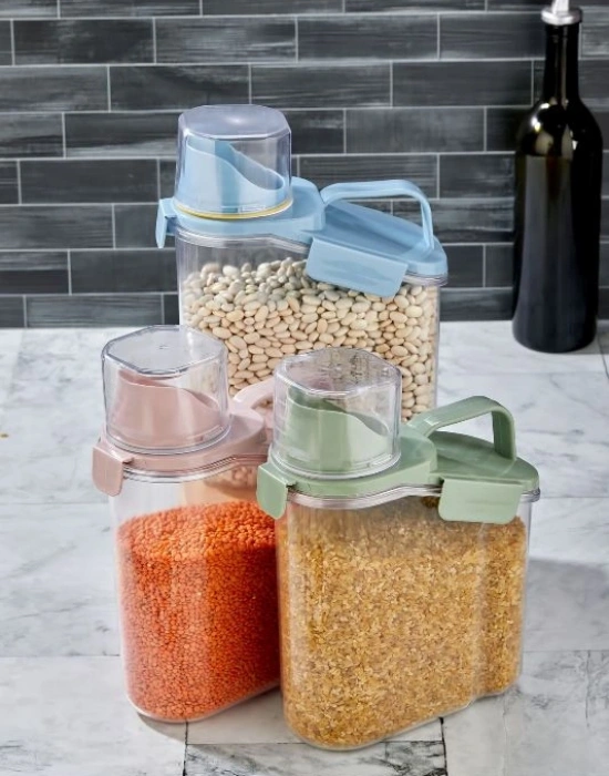 Çok Fonksiyonlu Saklama Kap Ölçekli