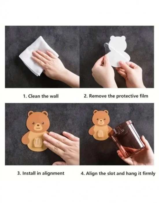 Ayıcıklı Diş Fırçalık