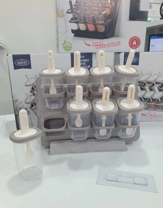 Kaşıklı Baharatlık Violet