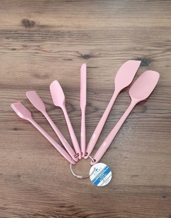 İvory 6Lı Spatula Pembe