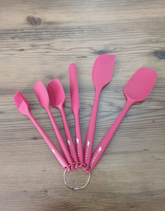 İvory 6Lı Spatula Fuşya