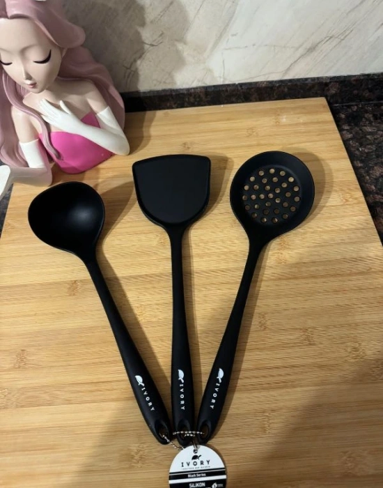 Kepçe 3Lü Jumbo İvory