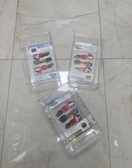 3Lü Şeffaf Dolap Düzenleyici