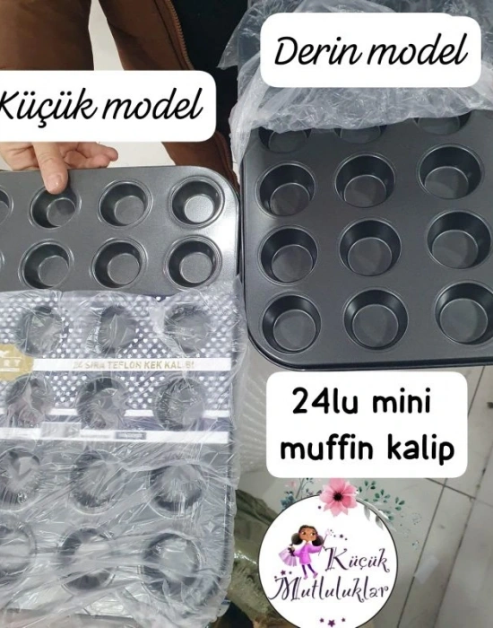 24Lü Muffin Sığ
