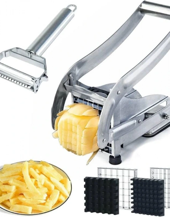 Lüks Paslanmaz Kare Çelik Dilimleyici Doğrayıcı