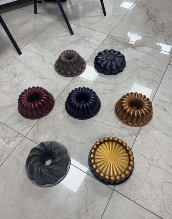 Hamarat Döküm Dilimli Kek Kalıbı Mor