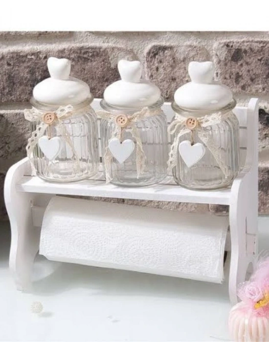 Ahşap Uv Baskı Havluluk Bank Şeklinde Olan