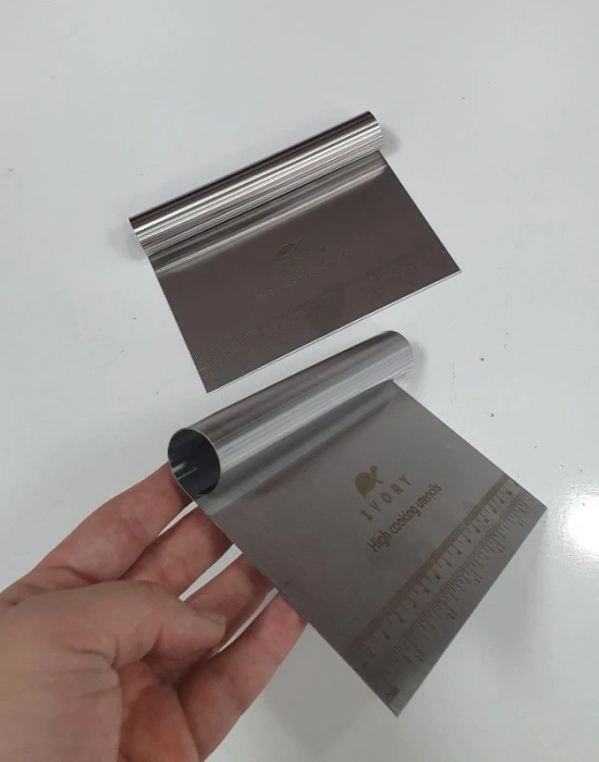 Çelik Hamur Spatulası İvory