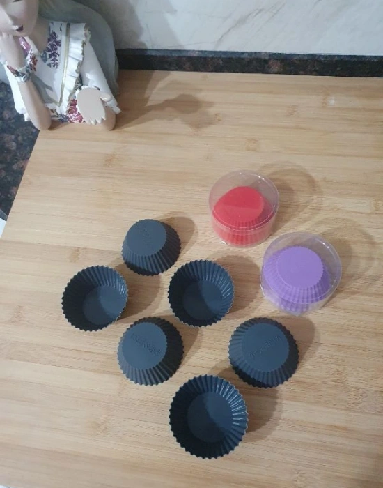 6Lı Silikon Kek Kapsülü Bys