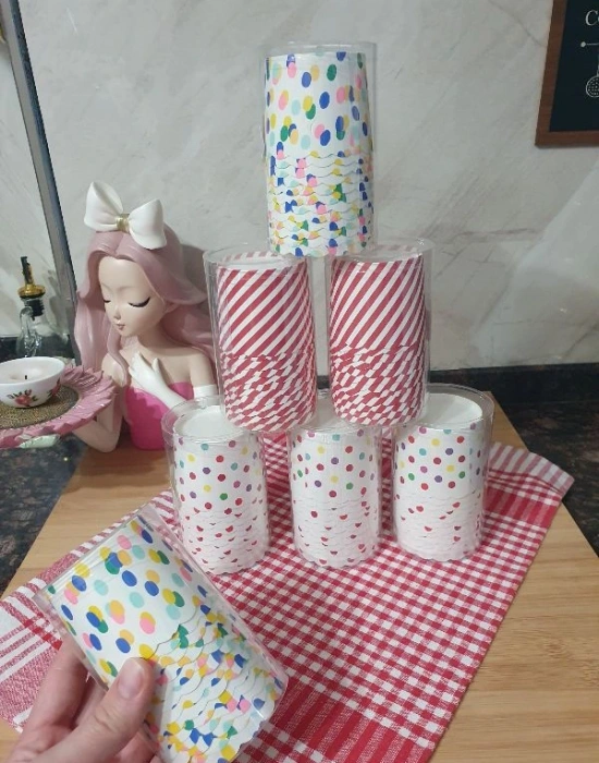 12Li Karton Muffin Kalıbı Büyük