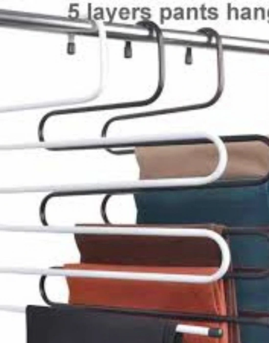 Pantolon Askısı Metal Beyaz