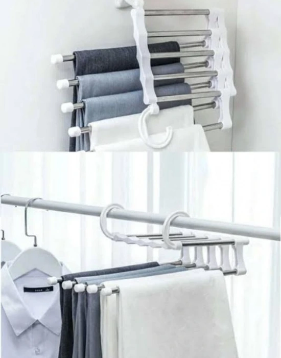 Hareketli Askı Pantolon Askı 5Li