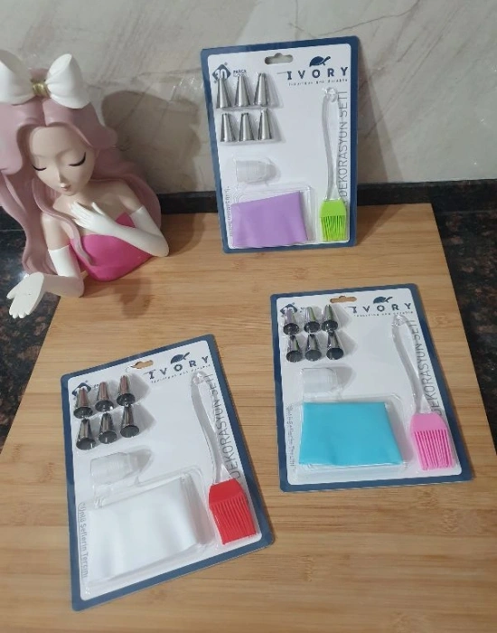 10 Parça Pasta Dekorasyon Seti