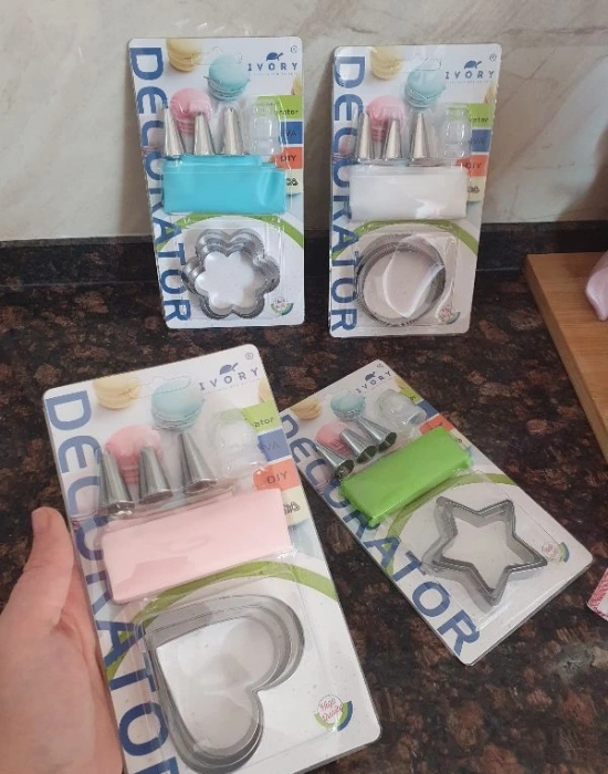 9 Parça Pasta Dekorasyon Seti