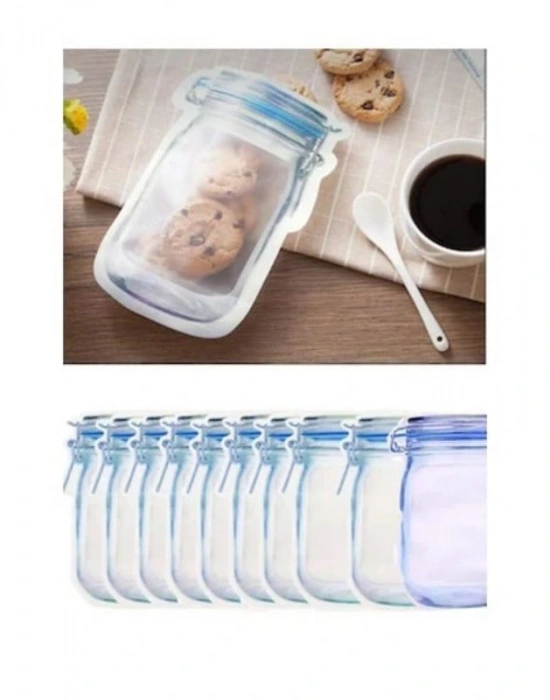 Kavanoz Kilitli Poşet Büyük