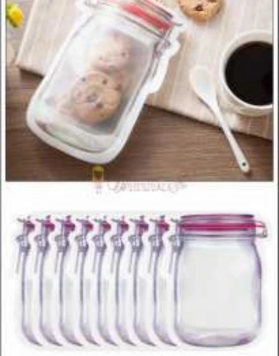 Kavanoz Kilitli Poşet Orta