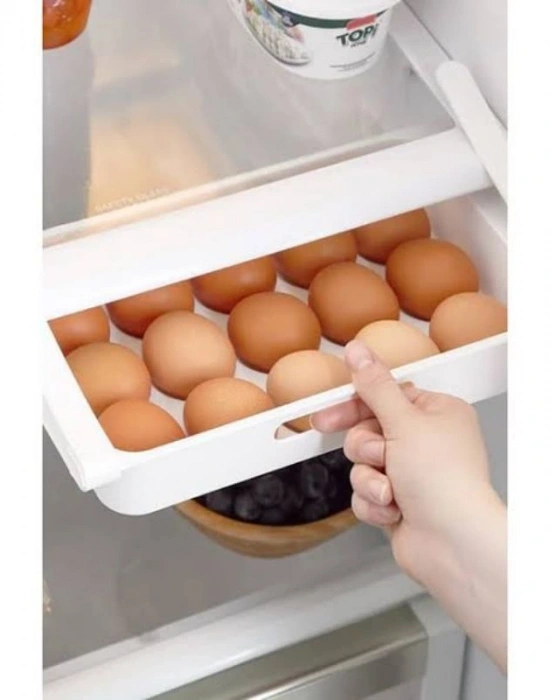 Beyaz Sürmeli Yumurtalık Rafa Takılan