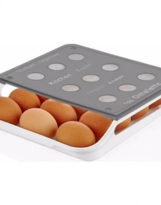 Gri Kapaklı Yumurtalık Tidy 15Li