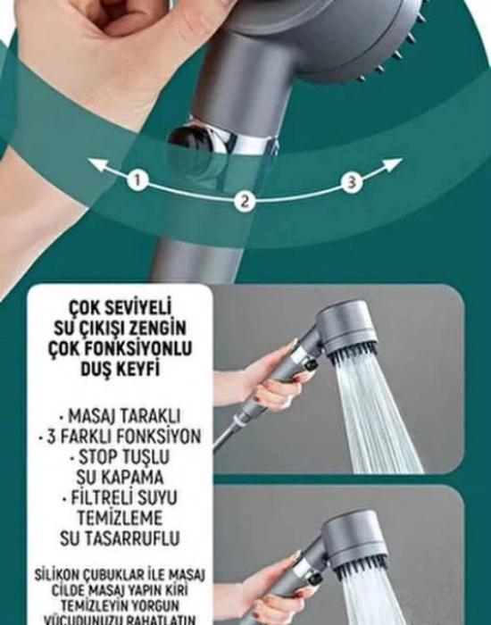 Masajlı Duş Başlığı