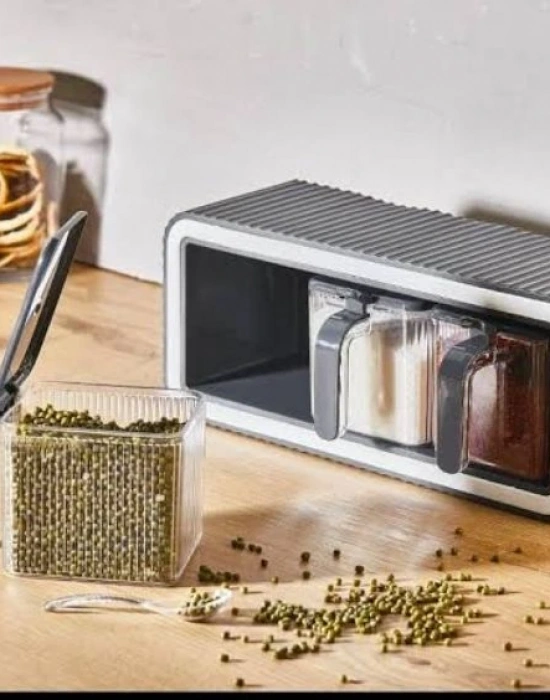 3Lü Yapışkanlı Baharatlık Brns