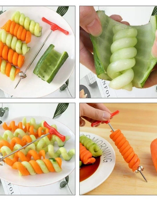 Metal Patates Spiral Kesici