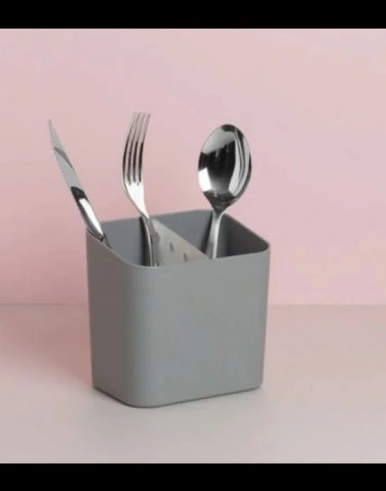 2 Bölmeli Mini Kare Kaşıklık