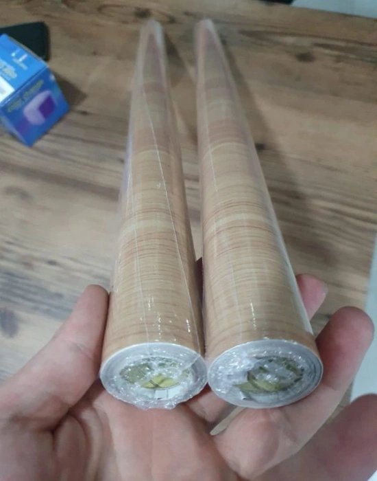 Ahşap Yapışkanlı Silinebilir Mutfak Tezgah Folyosu 5M X 60Cm