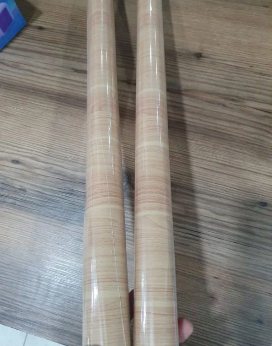 Ahşap Yapışkanlı Silinebilir Mutfak Tezgah Folyosu 5M X 60Cm