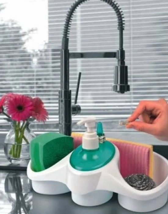 Deterjan Hazneli Bulaşık Seti Ucuz