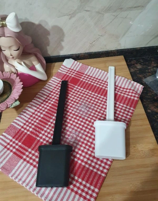 Silikon Wc Fırça Siyah