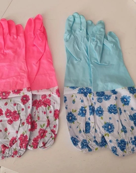 Dirsek Boy Silikon Bulaşık Temizlik Eldiveni