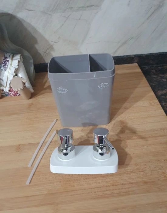 2 Bölmeli Sıvı Sabunluk Kst