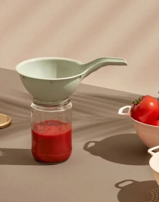 Saplı Kavanoz Koserve Hunisi